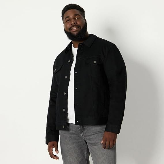 Black Denim Jacket image 3